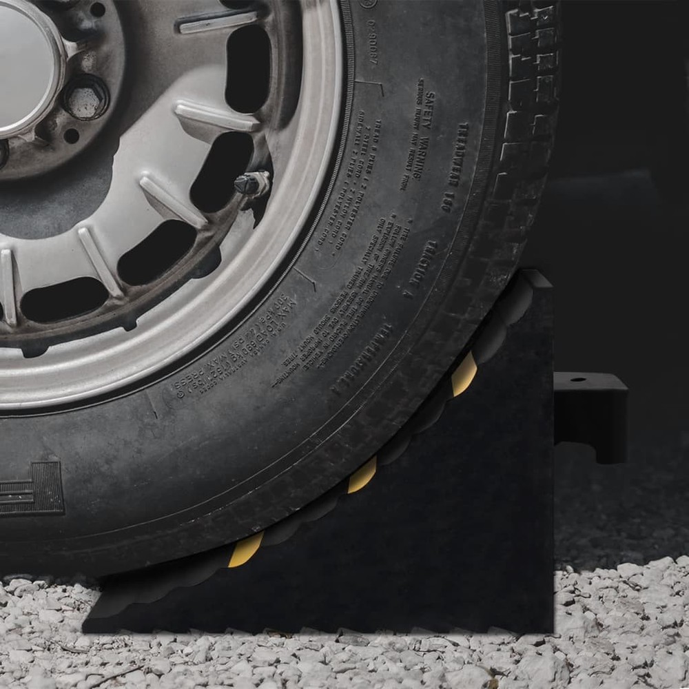Wheel Blocks 2 PCs 29x16x19 cm Rubber