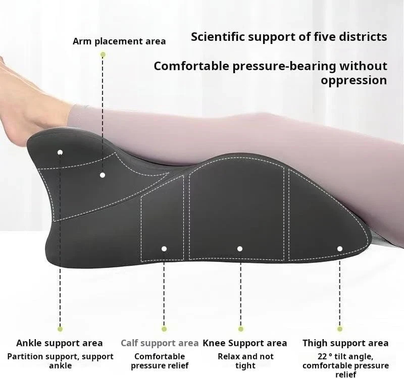 27° Memory Foam Wedge Pillow for Couples – Hip & Back Support