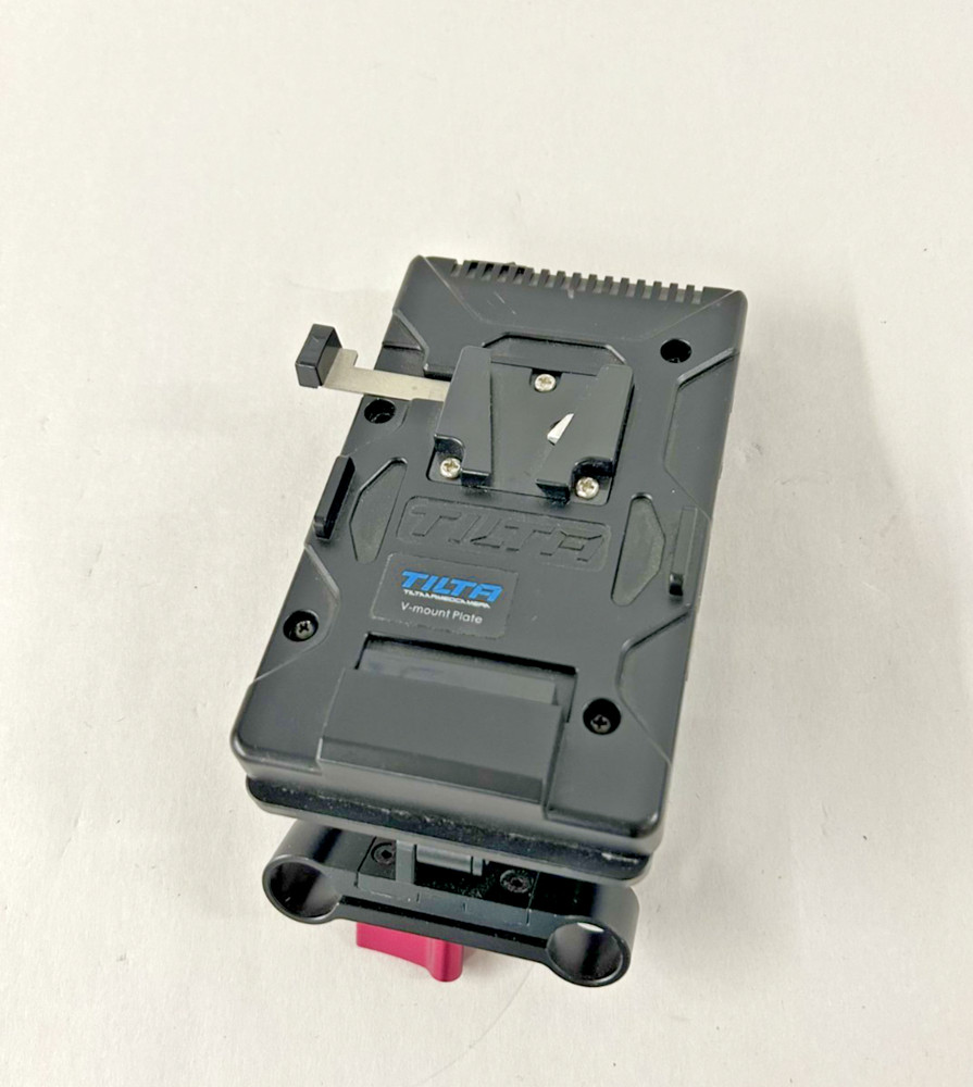 Tilta V-Mount Plate w/ Multi Outputs & Locking Clamp