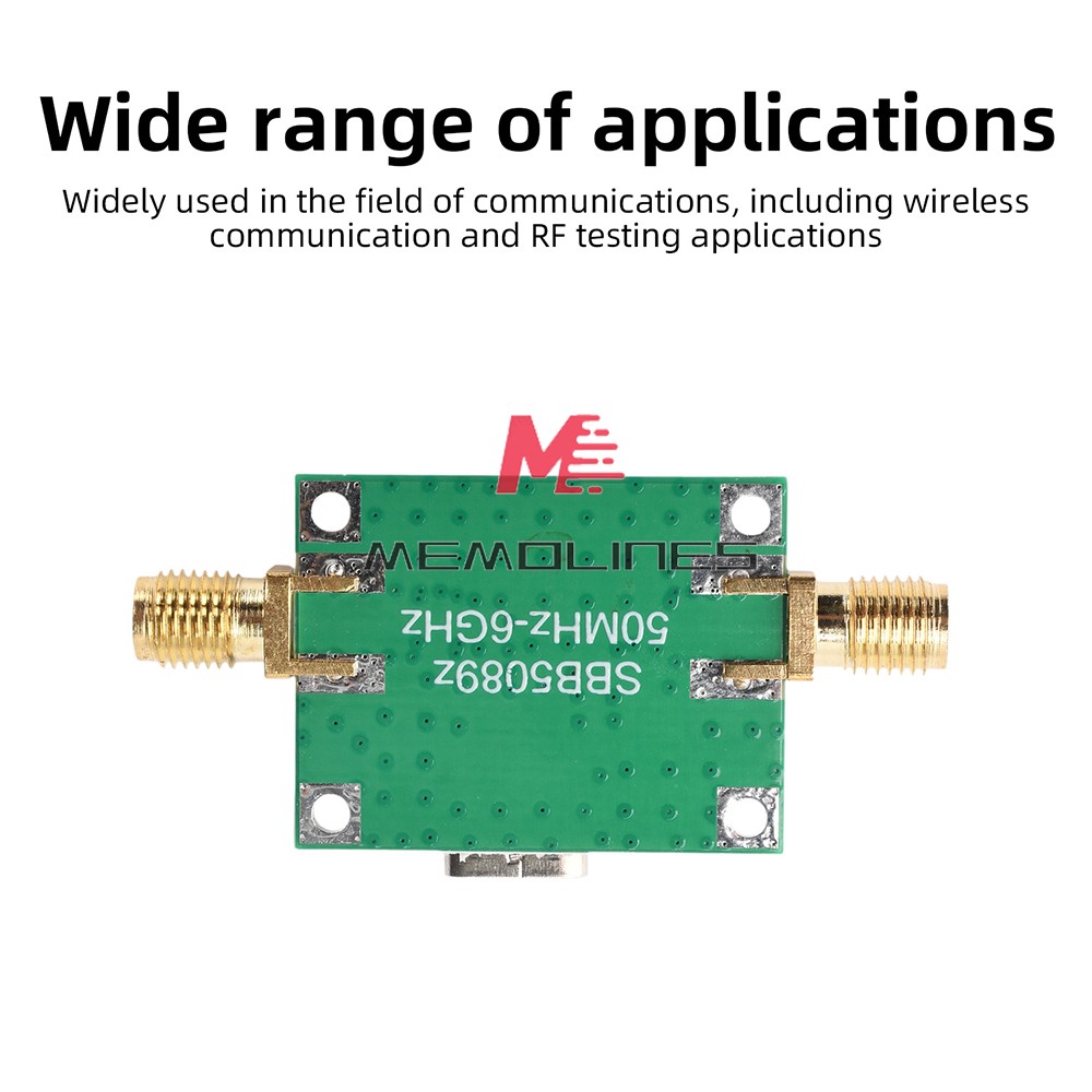 DC 5V SBB5089 Gain 20dB RF Module 5MHz~6GHz RF Power Amplifier Front-end module