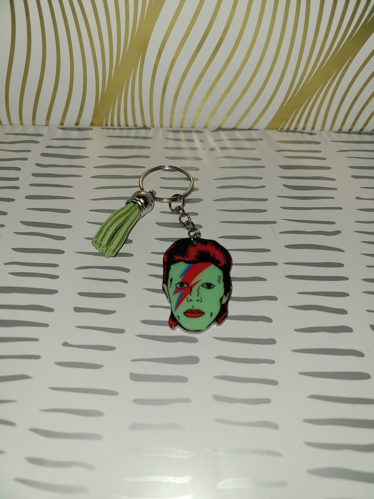 BOWIE KEYCHAIN