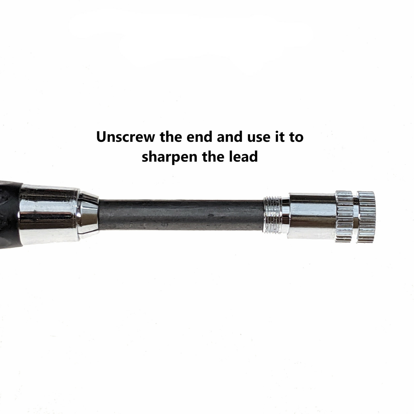 Sketch Mechanical Clutch Pencil - Classic 5.6mm Carpenter Drawing Art HB BLACK