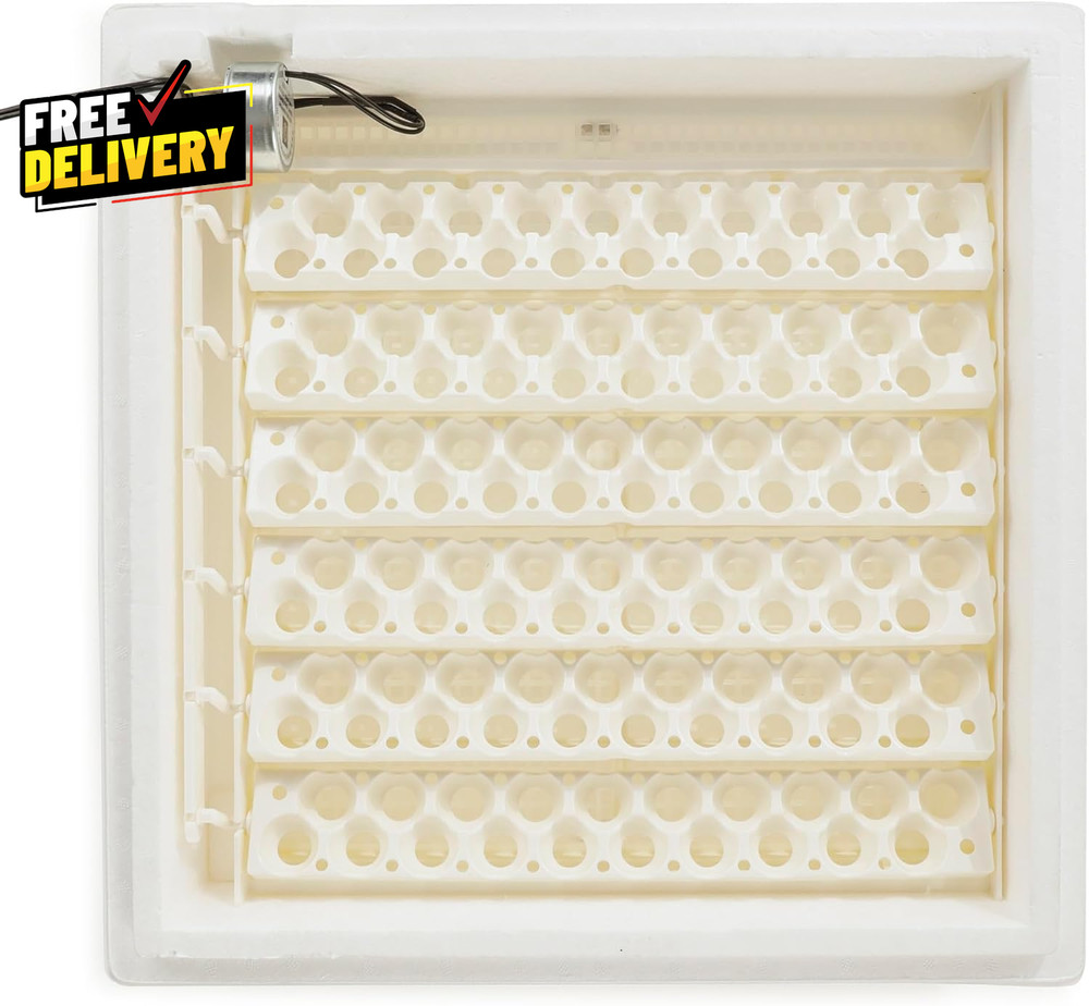 Quail Egg Rails 6 Pack 20 Spot Trays for Automatic Egg Turner…