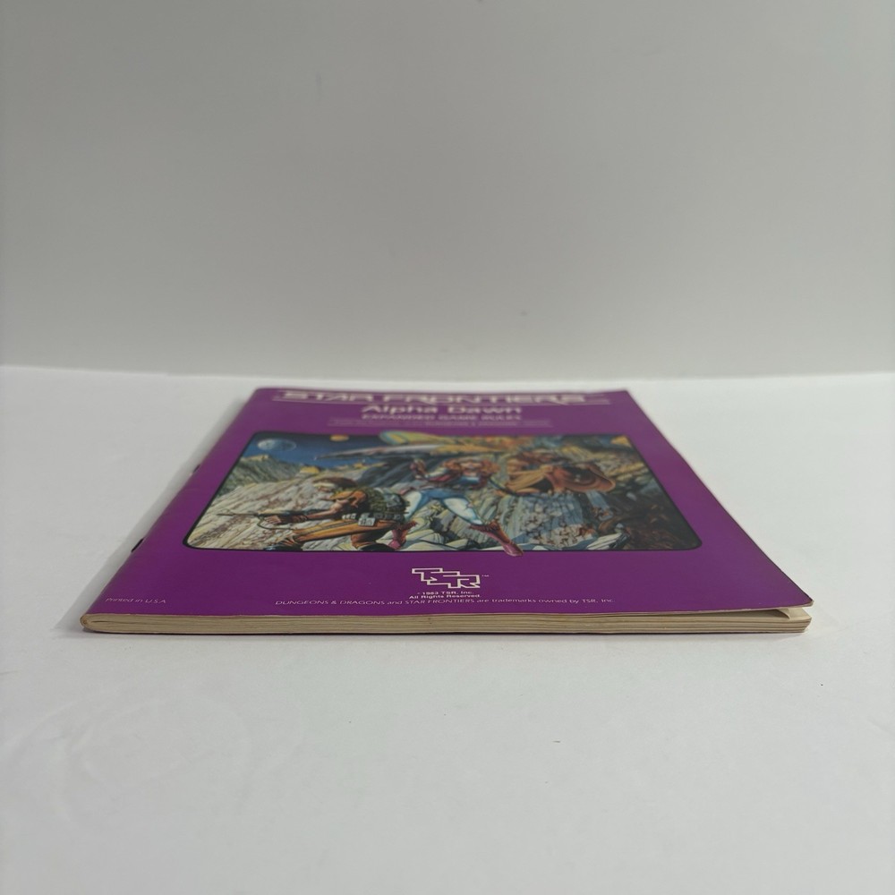 TSR Star Frontiers Alpha Dawn Basic Expanded Game Rules
