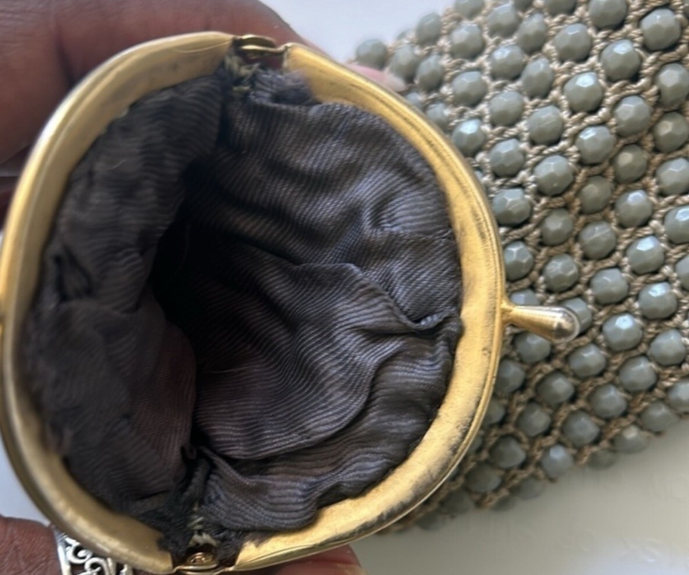 Vintage Beaded Cigarettes Case
