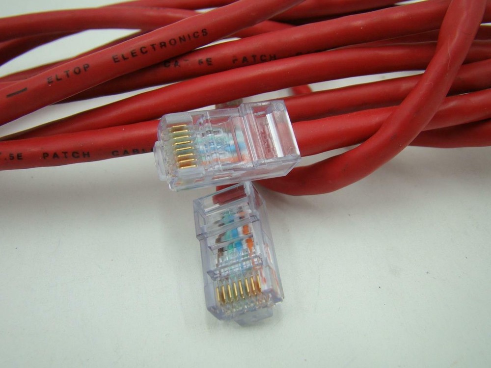 PATCH CABLE 24 AWG/G/4 CM E20053 ETL