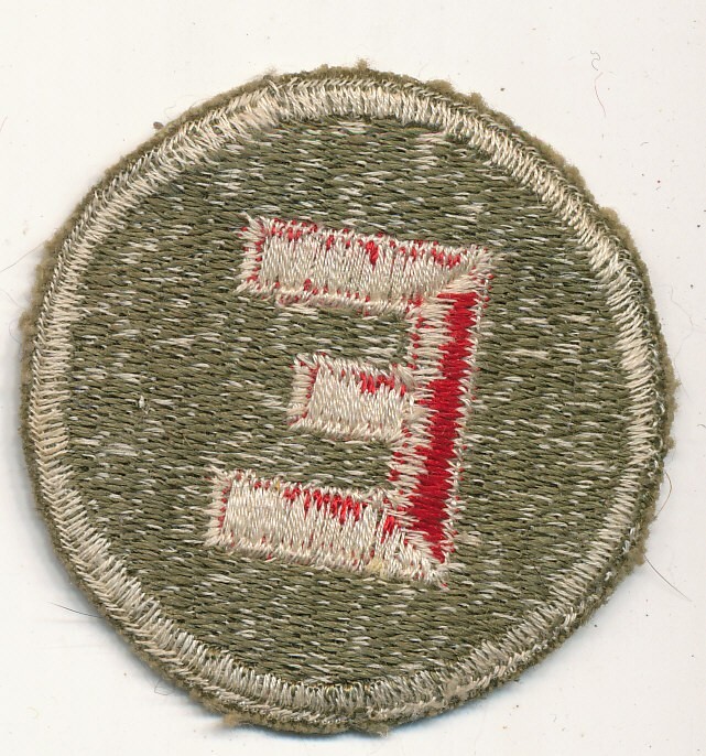 E for Efficiency Coast Artillery E patch fully embroidered real WWII make