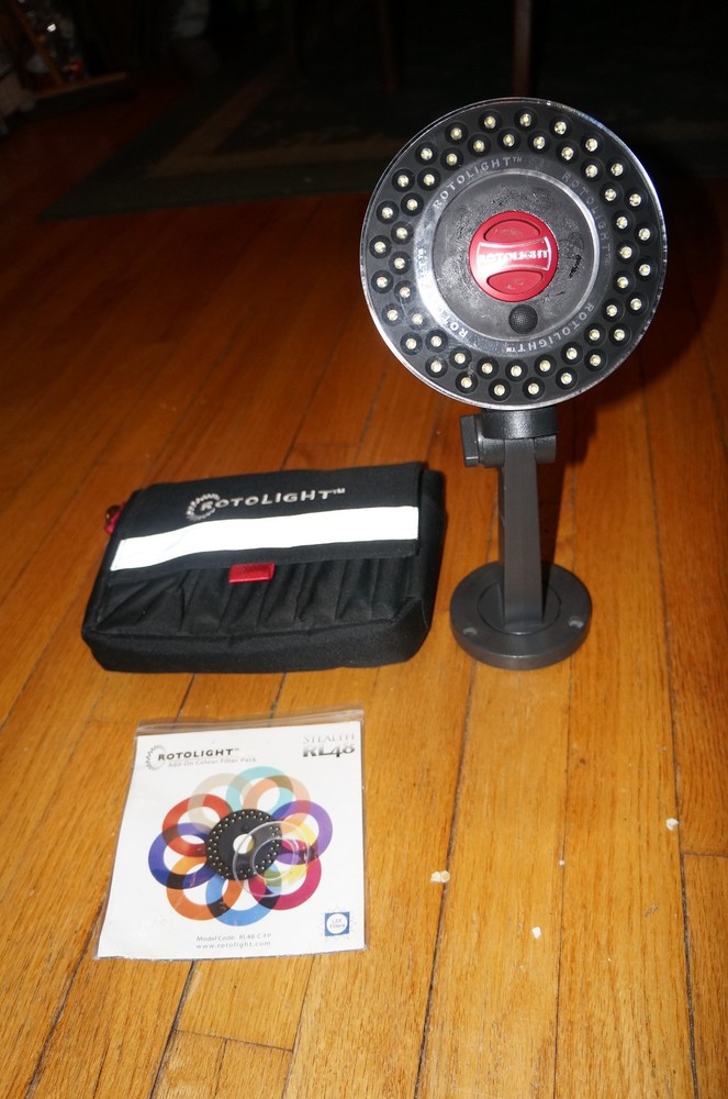 Rotolight RL48 Stealth w/Creative Colour Filter Kit - Tripod mount