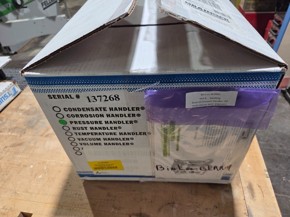 Drain All PH50-0NAAA Pressure Handler 750