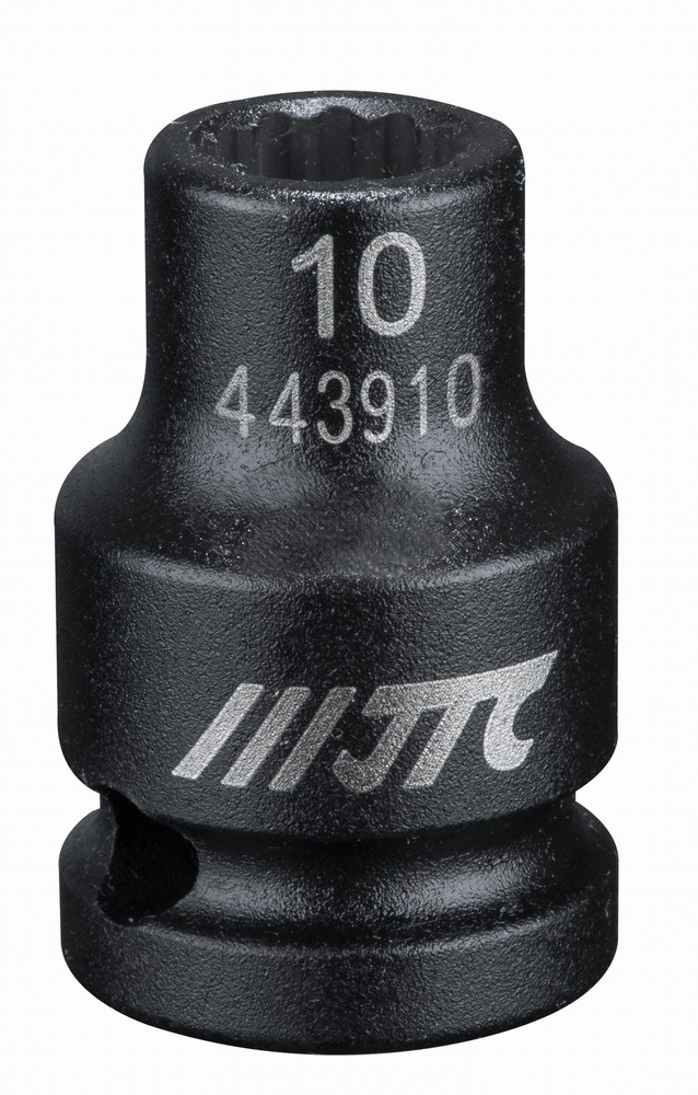 1/2"" IMPACT SOCKET(12PT) 10mm BY JTC 443910