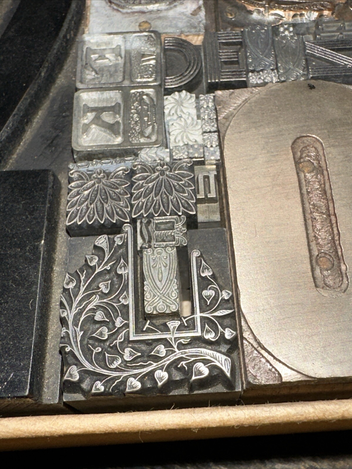 Printing Blocks Ornamentals Borders Dingbats. Wonderful Variety!! #58 Beautiful!