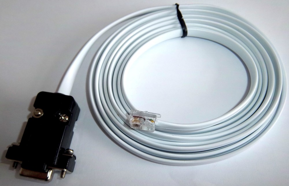 UNITRONICS PLC DSUB9 TO RJ12 DATA CABLE