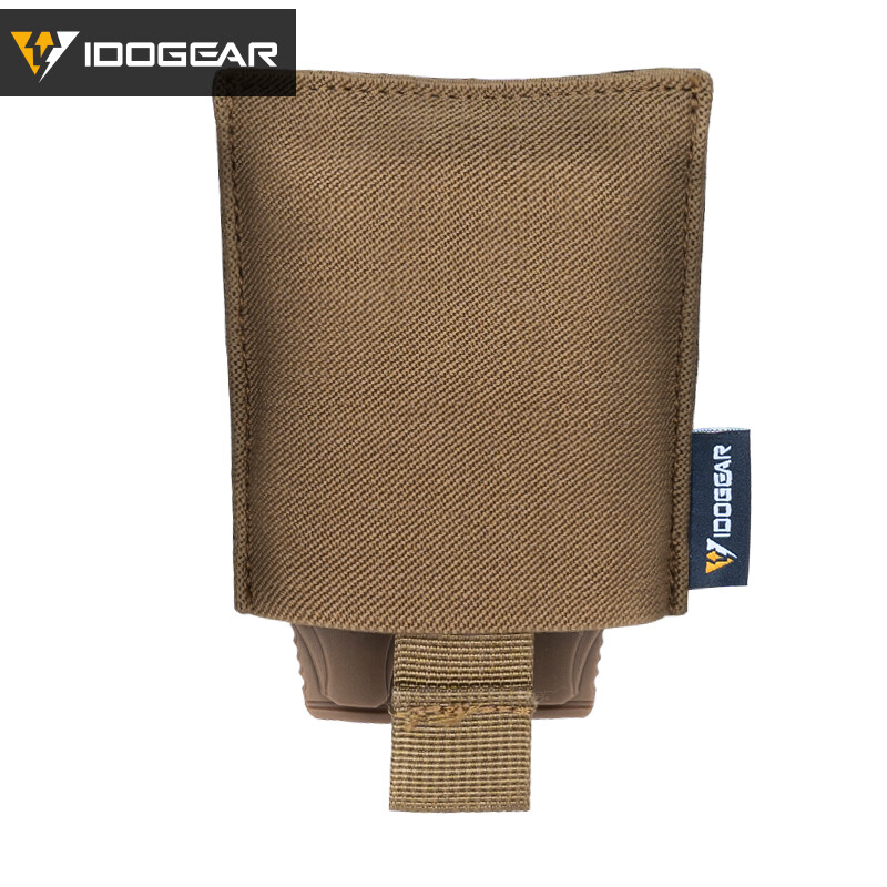 IDOGEAR Tactical Consealed Foldable Dump Pouch MOLLE Drop Pouch Mag Recycling