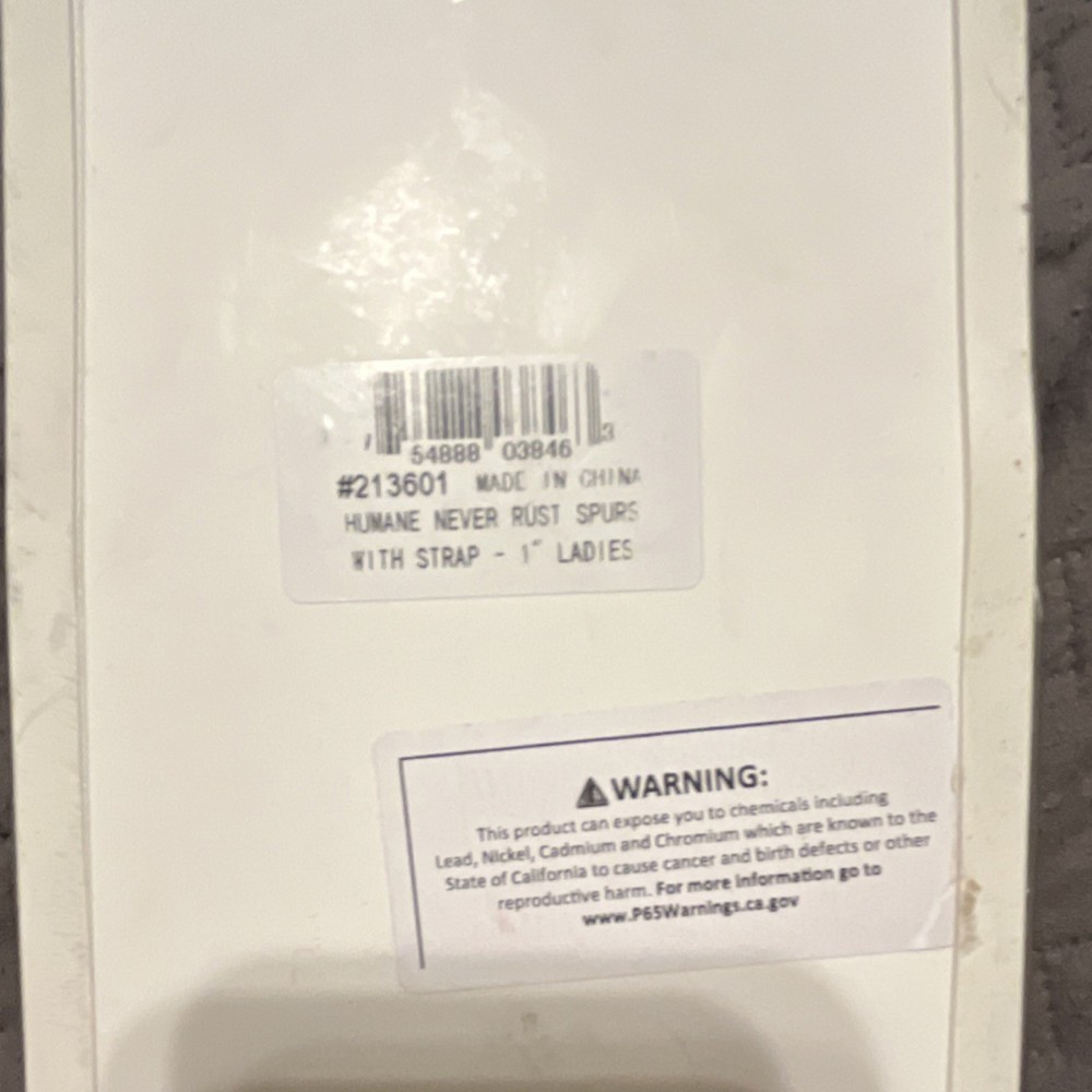 Coronet Never Rust English Spurs