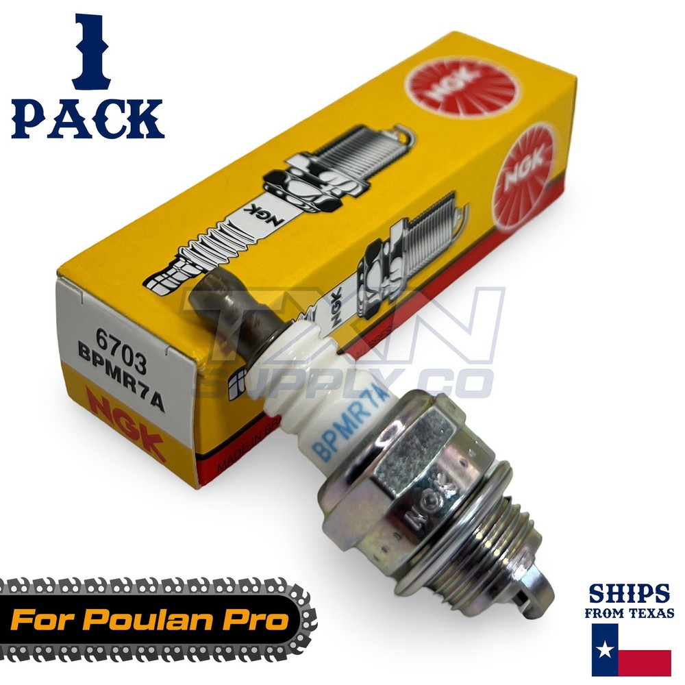 1 Pack NGK Spark Plug - For Poulan Pro Micro 25 Chainsaw
