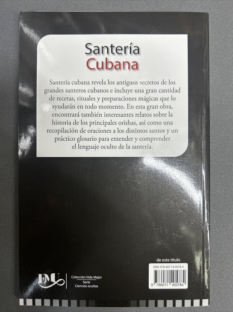 Santería Cubana Book Spanish Edition