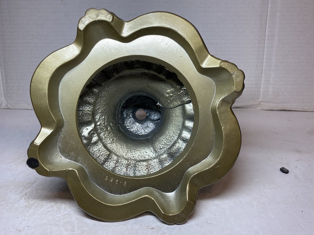 Vintage Metal Footed Lamp Base