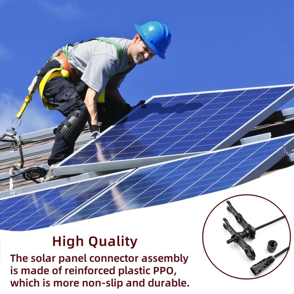 Solar Panel Connector Assembly Tool, PPE Solar Wrenches/Spanner, Solar Discon...
