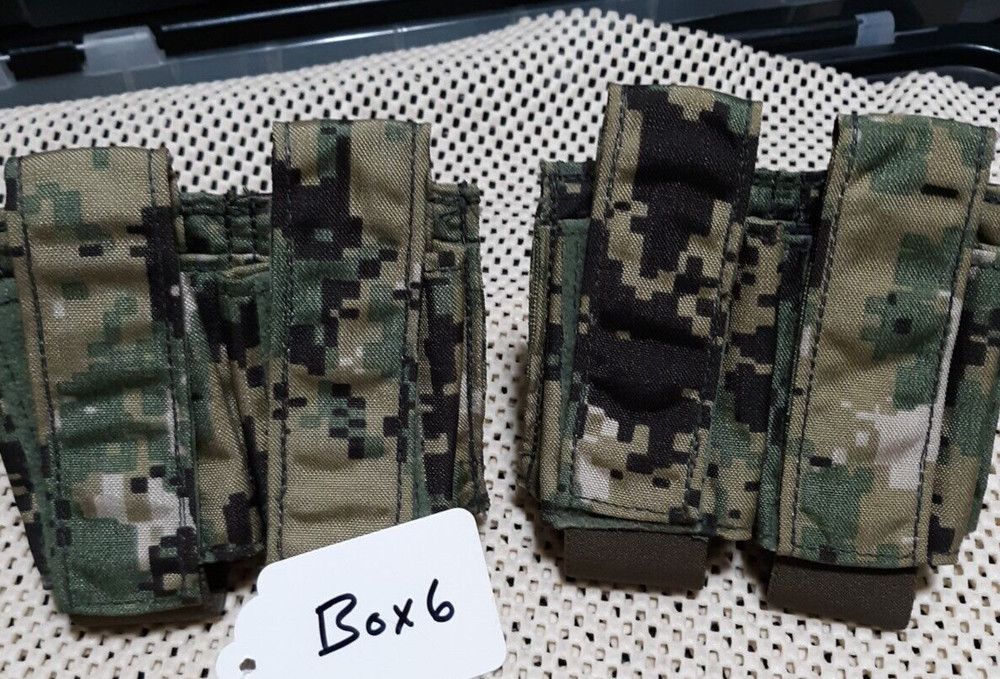 USGI Eagle AOR2 40MM SOFT DOUBLE SHELL  POUCH Excellent DEVGRU SOF SFLCS