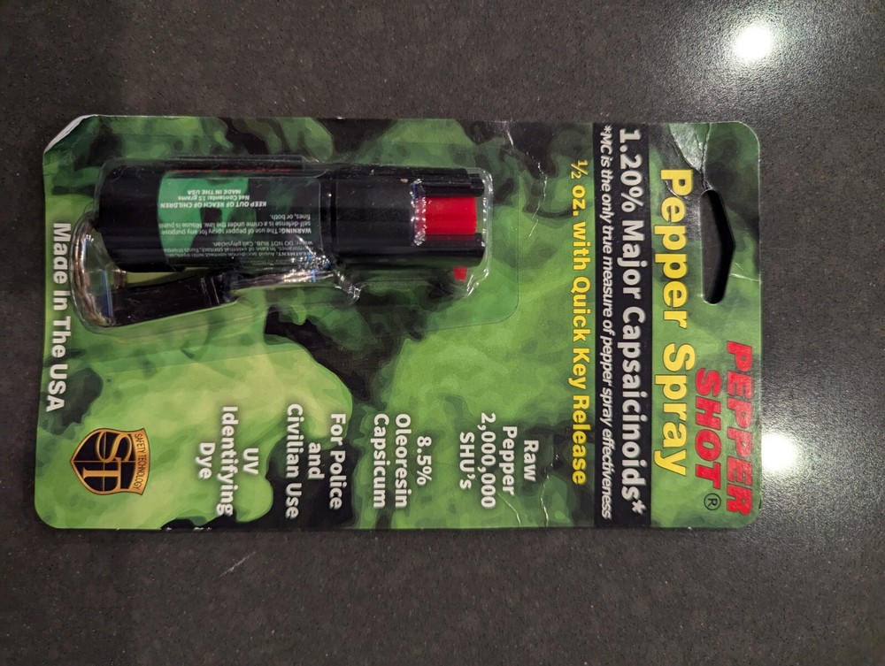 Pepper Shot pepper Spray 1/2 oz