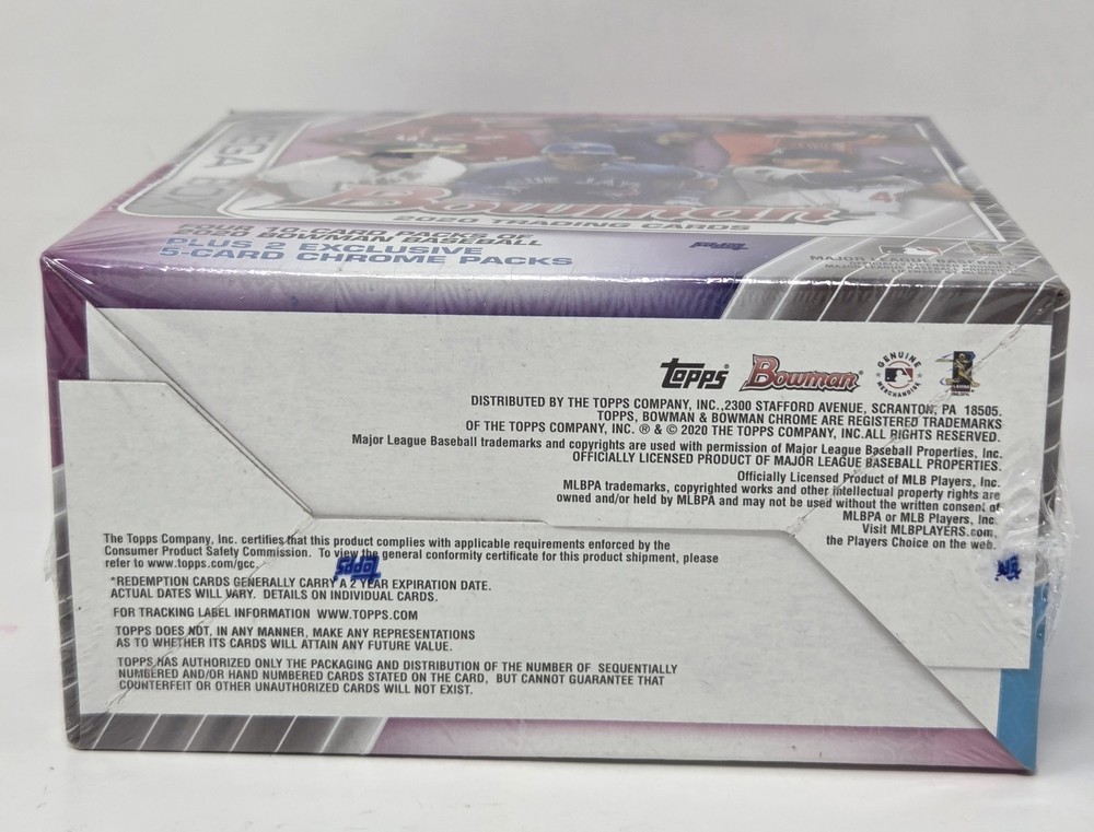 2020 Bowman Baseball Mega Box New Sealed