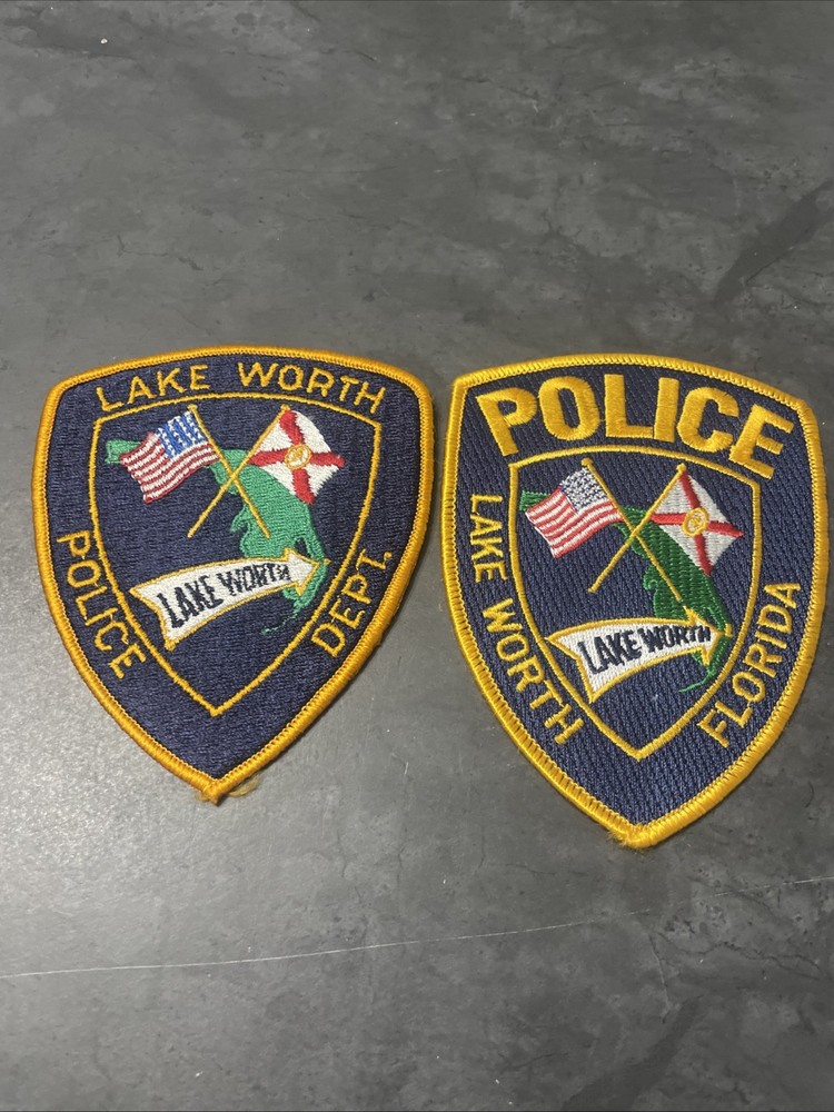 Lake Worth FL Police Patch -250