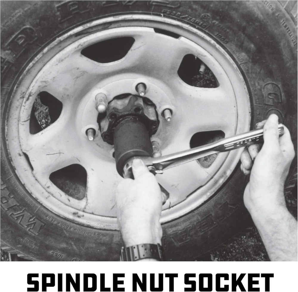 Spindle Nut Socket, 4 Lugs For Ford Vehicles - 648476