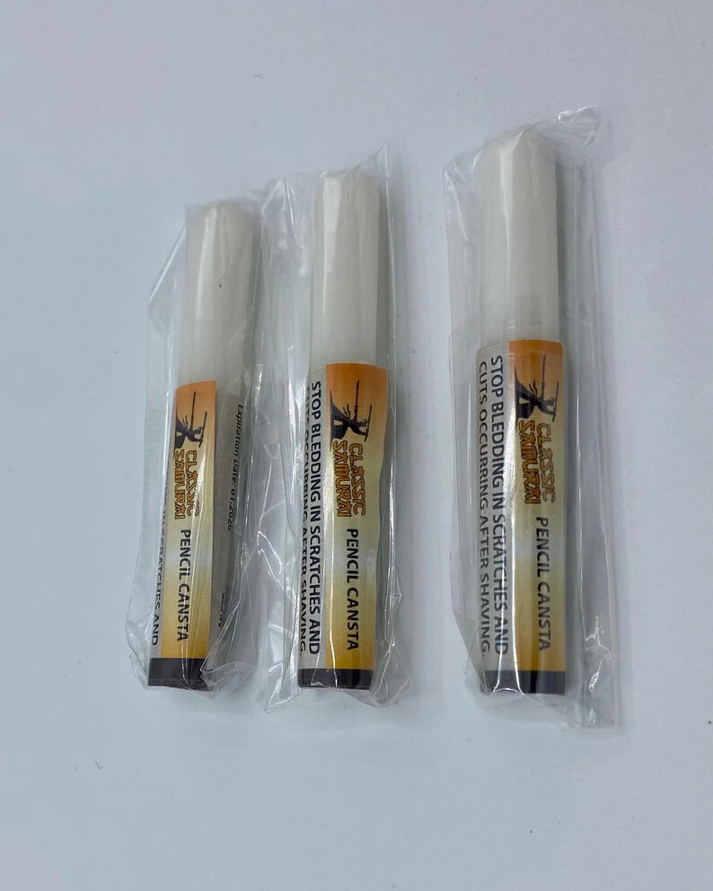 Styptic Pencil STOPS BLEEDING FAST Non Stinging ( 12 sticks )