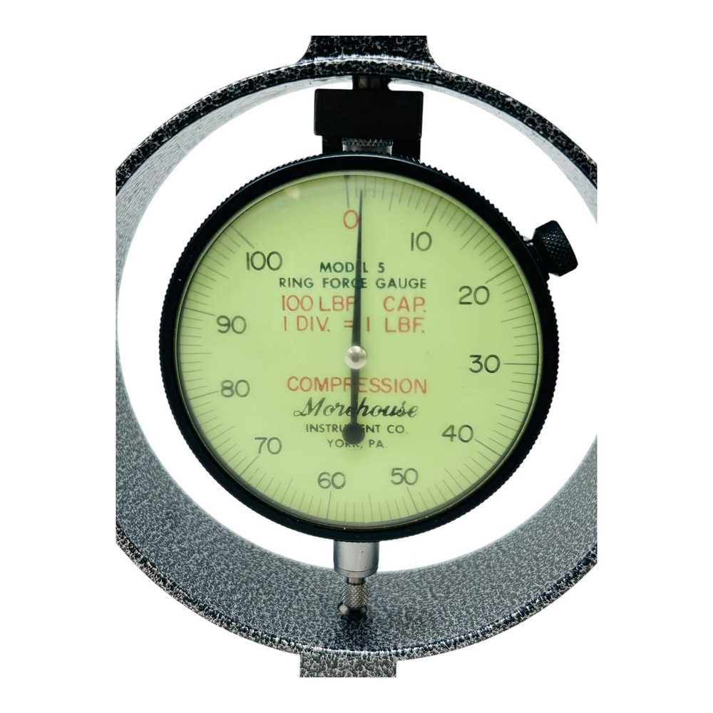 MOREHOUSE MODEL 5 RING FORCE GAUGE 100lbs
