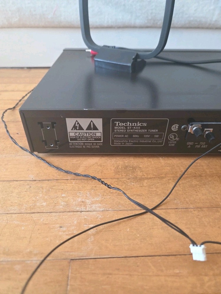 Technics Model ST-K55 Stereo Digital Synthesizer Tuner Tested Works