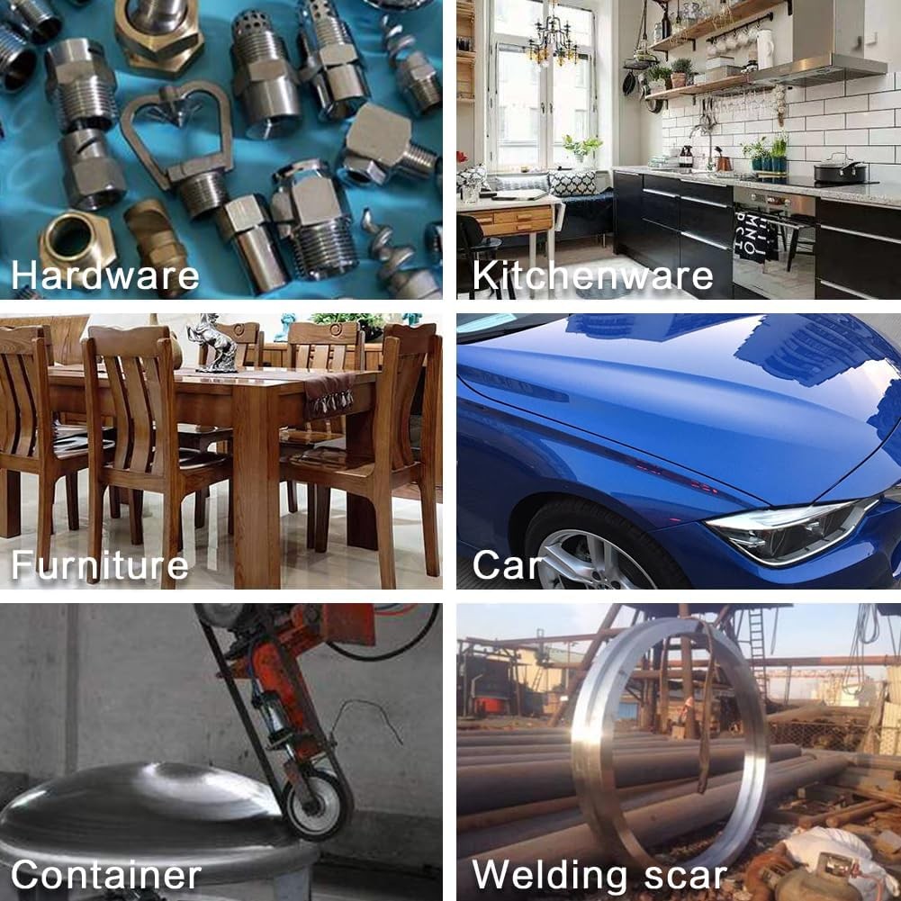 SATC 60 Grit 3 PCS Zirconia Sanding Belts 4 x 36 inch for Metal/Wood Polishing