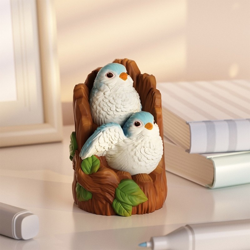 Stump Sparrow Silicone Mould for Baking Reusable Without