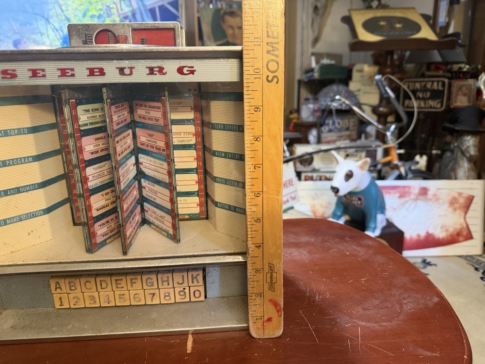 Vintage Seeburg 3W100 Jukebox Wallbox