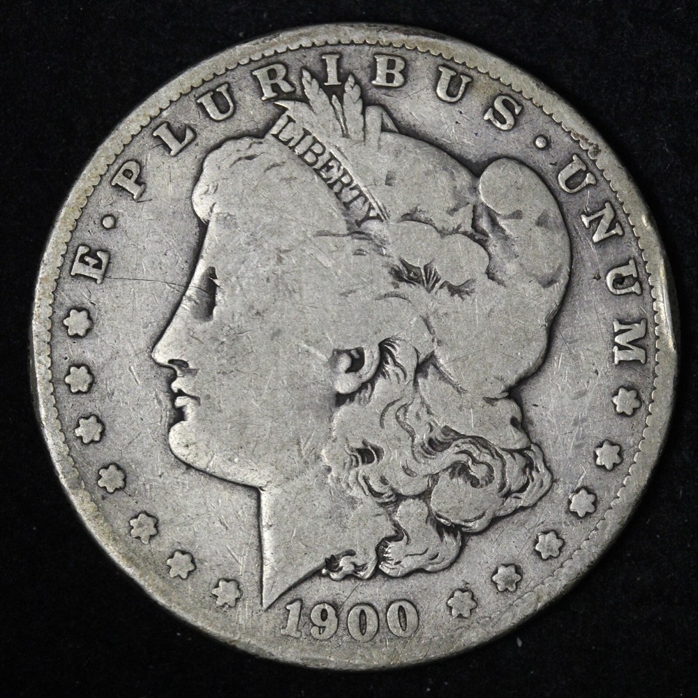1900-S Morgan Silver Dollar FINE E918