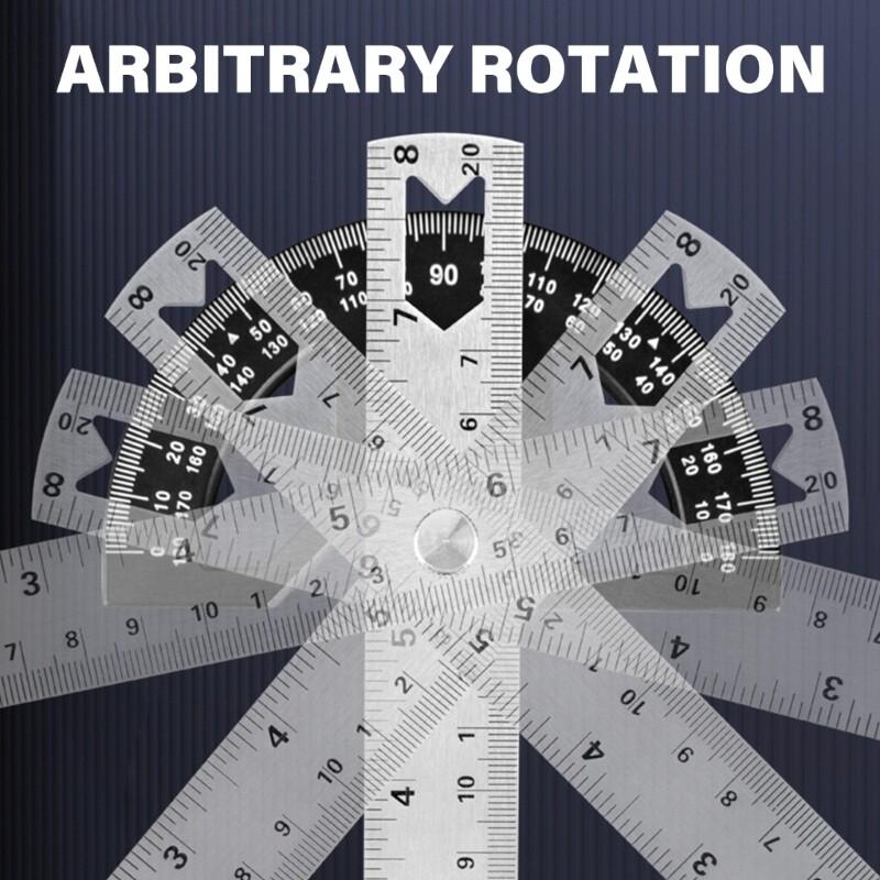 Angles Protractor Square Finder, Adjustable Constructions Protractors Carpenter