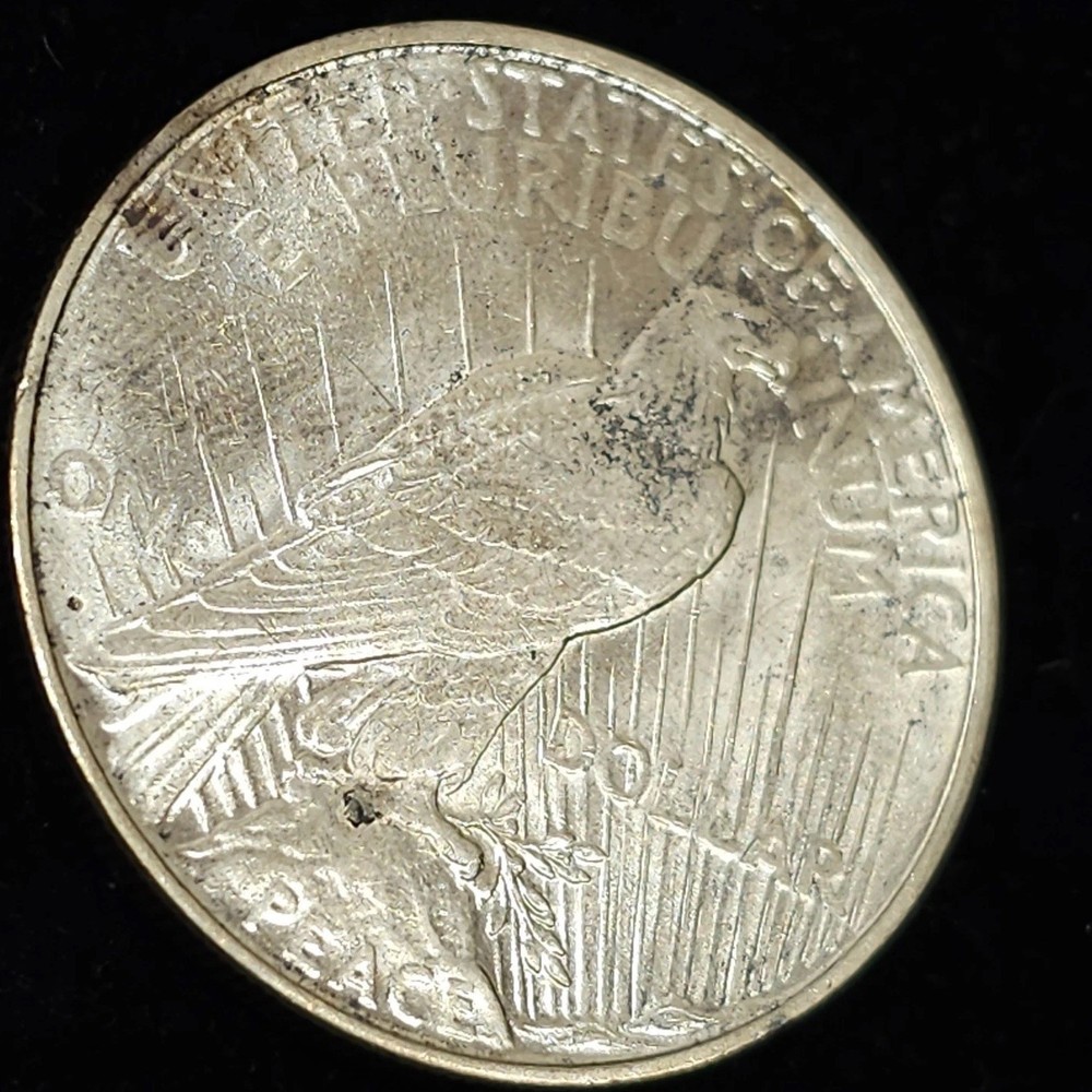 1927-D Peace Dollar AU