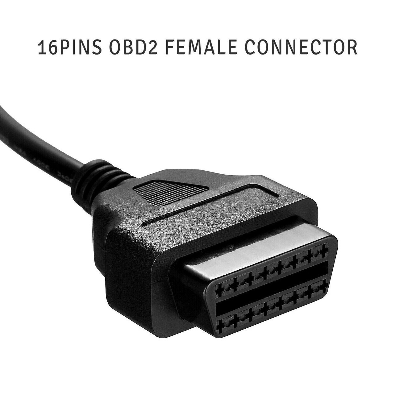 12 Pin OBD1 to 16 Pin OBD2 Convertor Adapter Cable for GM Car Diagnostic Scanner