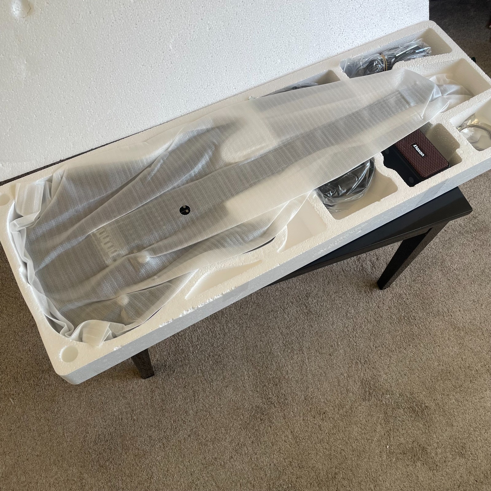 Full-Size Purple Electric Guitar and 5-Watt Amp Starter Package with Accessories