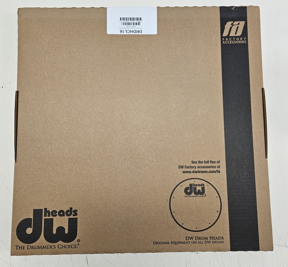 DW Clear Drumhead 16"