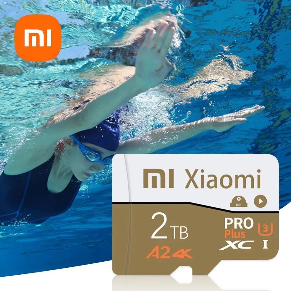 XIAOMI Micro tf SD Card 2TB Smart A2 Class10 Flash High Speed SD Memory Card