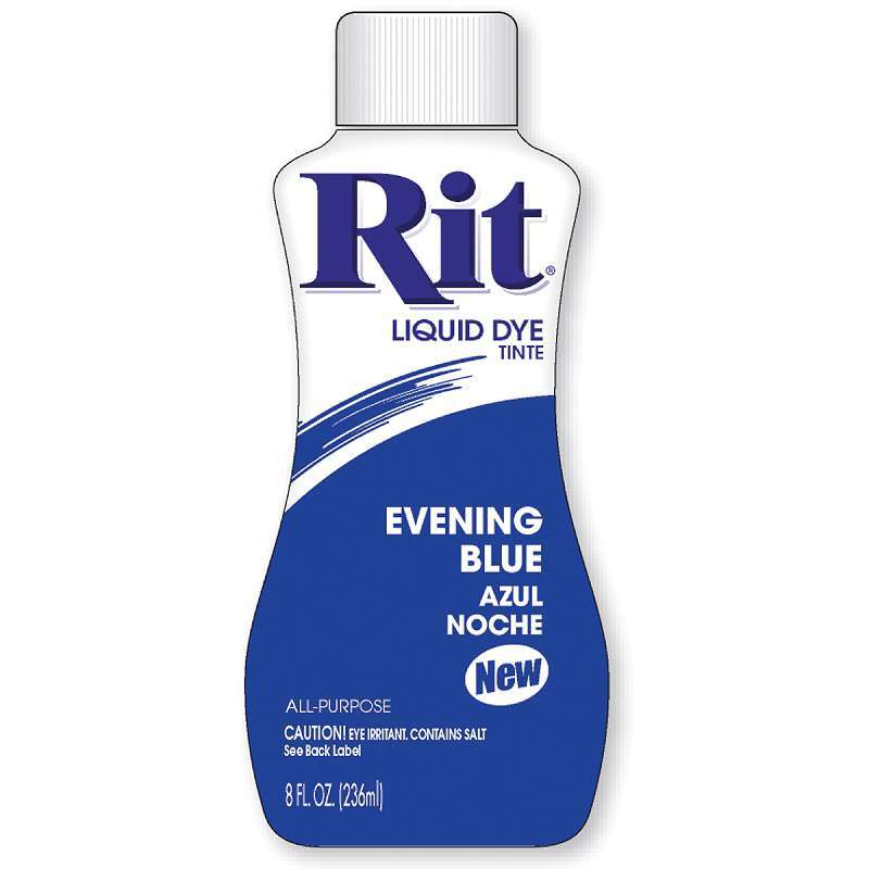 Rit Dye Liquid 8oz Evening Blue