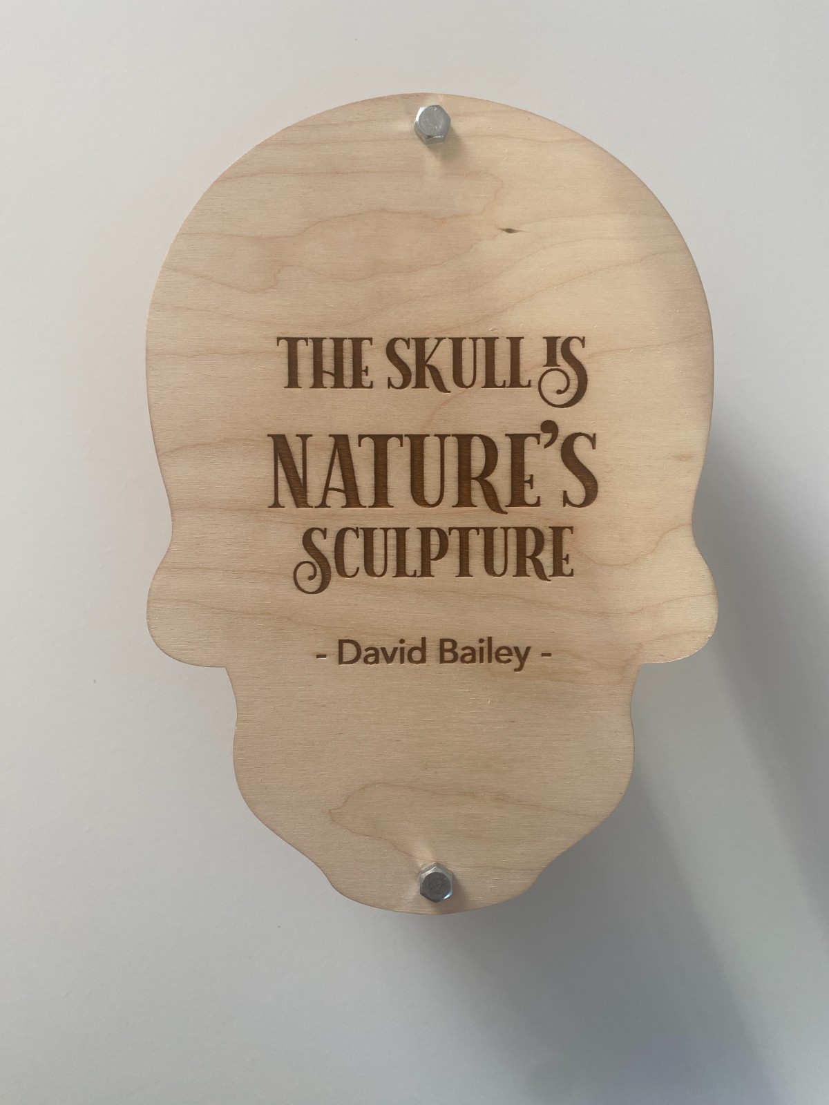 New Handmade Wooden Flower Press Skull Design | Botanical Leaf Herb Press