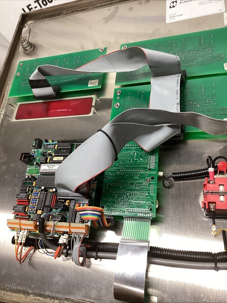 Weighpack Multi-Trix Scale Control System Panel w/ Boards Untested T-980S