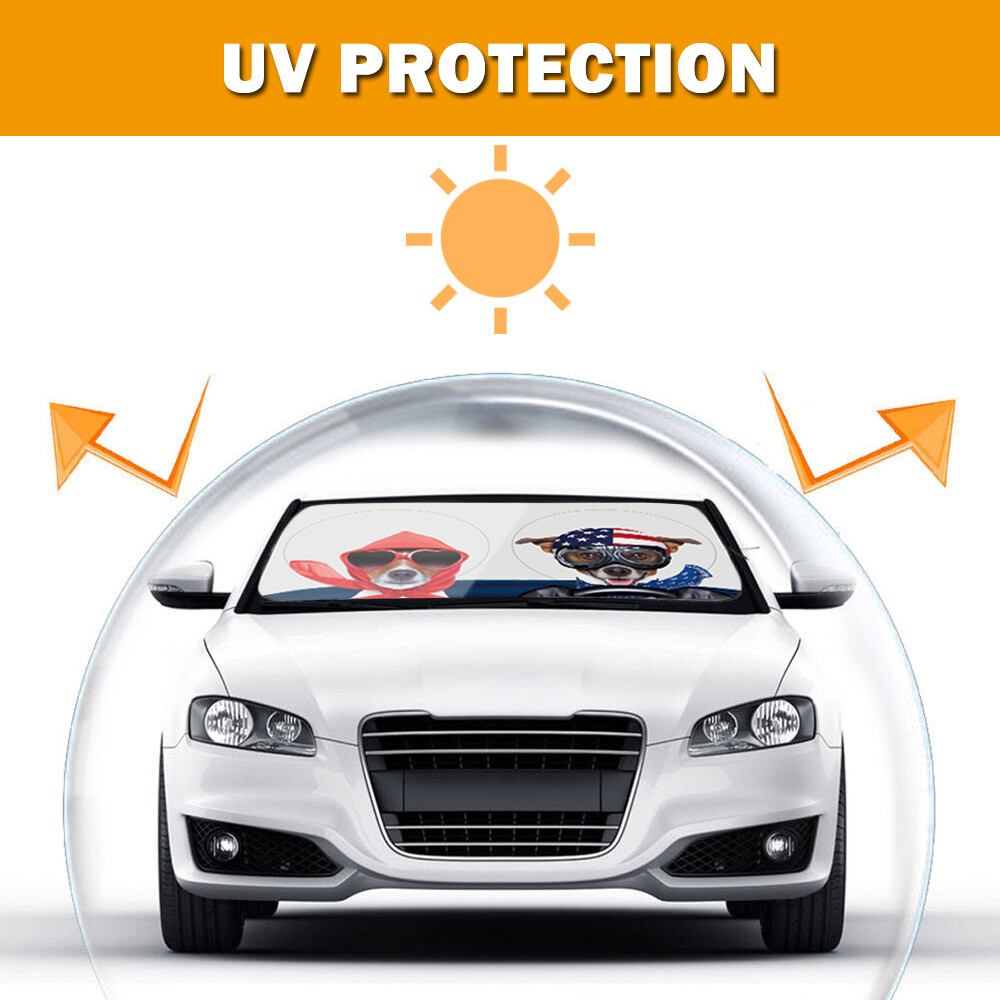 Foldable Car Windshield Sun Shade Cover Auto Front Window Visor UV Block Shield