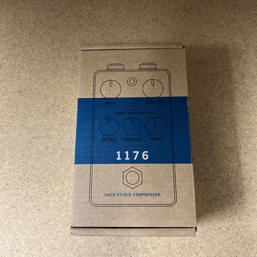 Universal Audio UAFX 1176 Studio Compressor Pedal