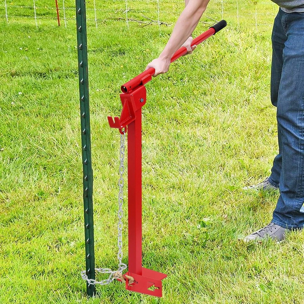 T Post Puller Fence Post Puller Heavy Duty Fence Post Puller Lifting Chain