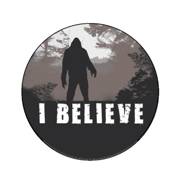 BIG FOOT WALKING STICK MEDALLION