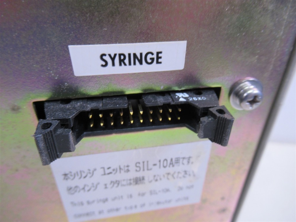 Shimadzu SIL-10A Syringe Unit HPLC Liquid Chromatography Laboratory Device