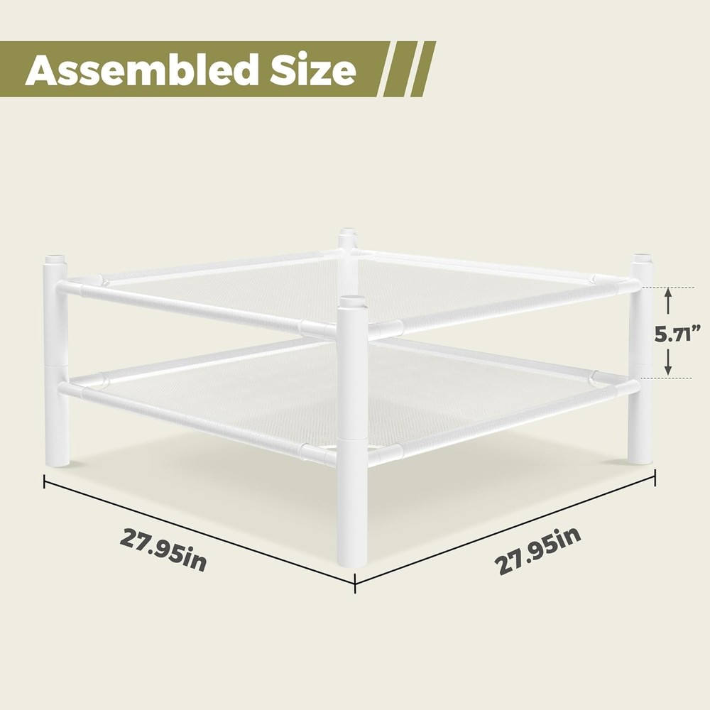 Sweater Drying Rack, 2 Tier Stackable Flat Drying Rack, Drying Racks