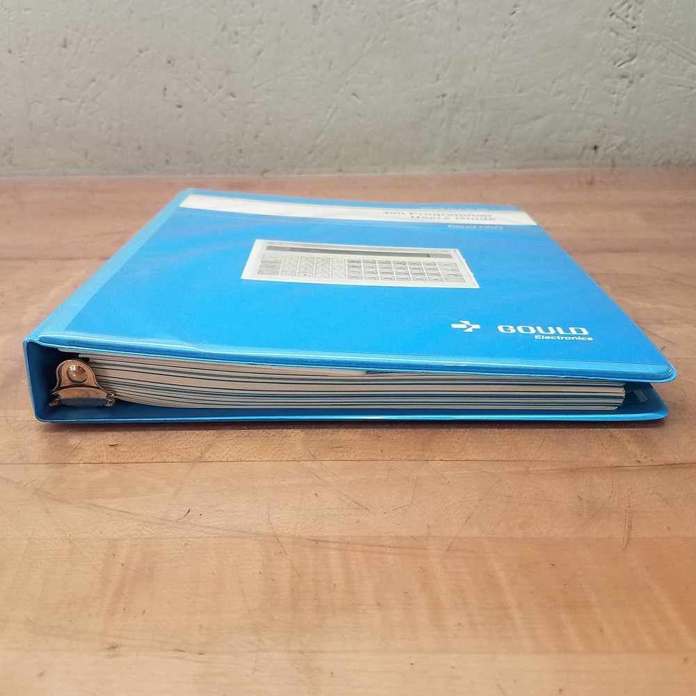 Gould 2000-0049 Rev. A 480 Programmer Users Guide - USED
